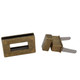 17mm x 27mm Rectangle Twist and Turn Clasp